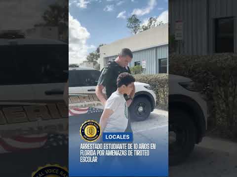 #DoralVoice Arrestado estudiante de primaria en el Condado de Volusia, Florida 🚔.