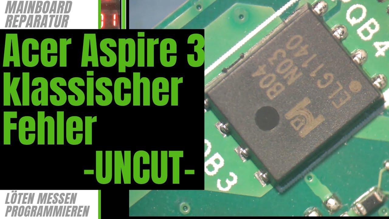 Acer Aspire 3 Lässt Sich Nicht Einschalten