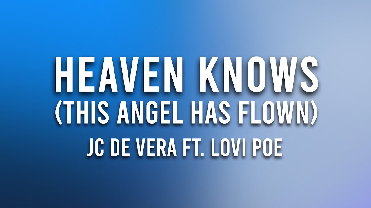 JC De Vera - Heaven Knows (This Angel Has Flown) (feat. Lovi Poe) (1 Hour Loop Music) JC De Vera - Heaven Knows (This Angel Has Flown) (feat. Lovi Poe) (1 Hour Loop Music)