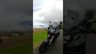 Crater la Olla. Volcan irazu Costa Rica.#cb500x #motovlog #turing