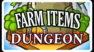 FARMING ITEMS IN THE DUNGEON // GROW CASTLE