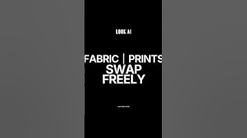Custom Realistic Fabrics & Prints Swap Freely - Made For Fashion Designers👔 #aifashion
