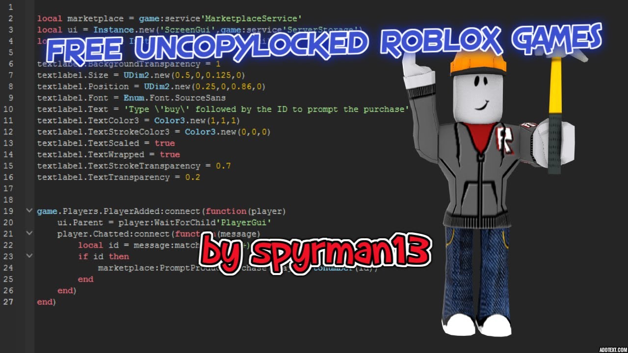 400 Roblox Uncopylocked Games Youtube - how to get any game uncopylocked roblox youtube