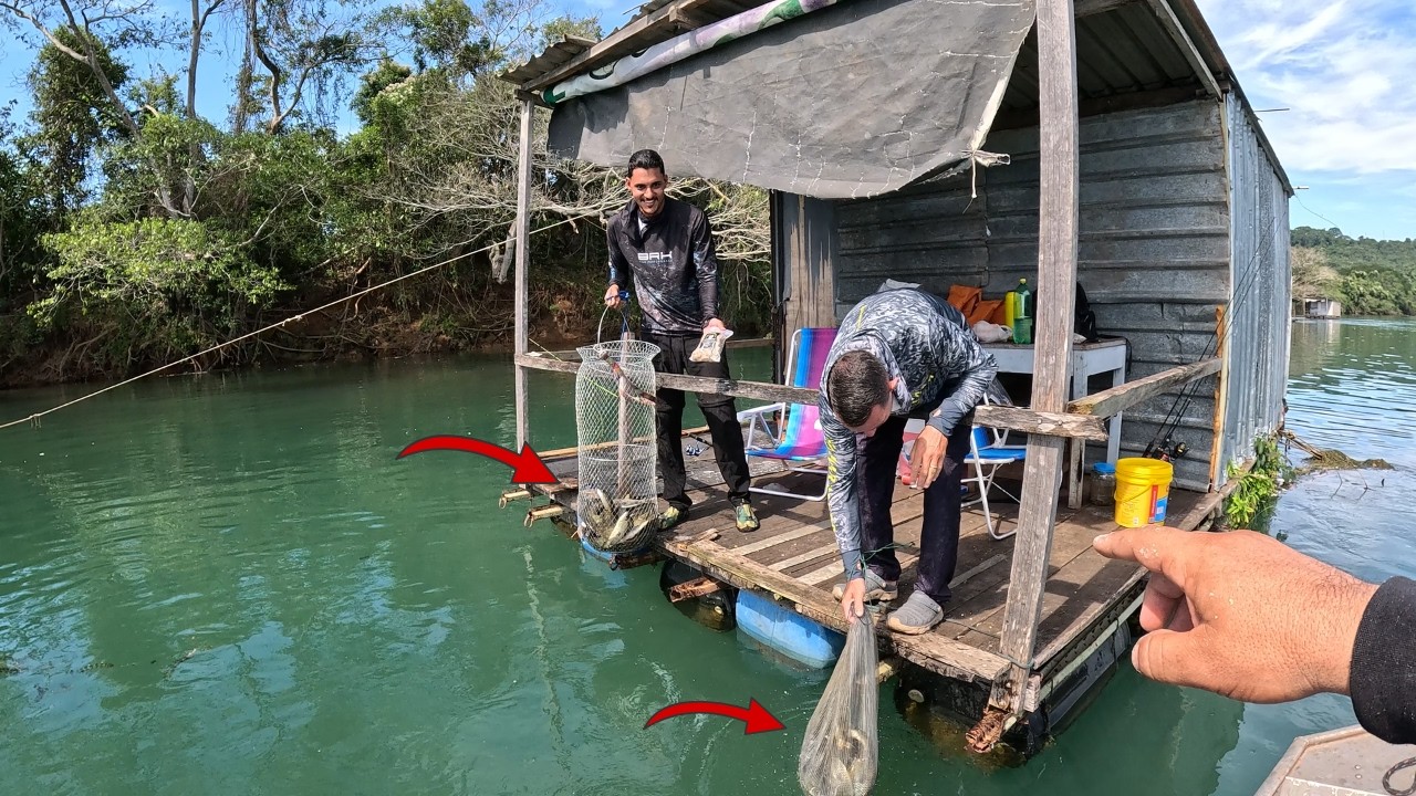 Pescaria de piau começou, Acabou a piracema Já chegamos mostrando tudo!