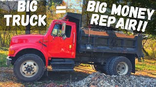 Dump Truck Down! Radiator Repair gets EXPENSIVE!!!