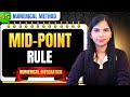 Midpoint Integration | Numerical Integration Midpoint Method