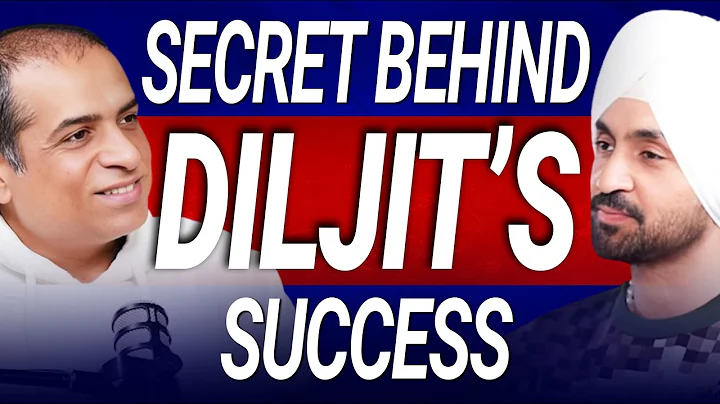 Diljit Dosanjh's 5 Year Rise to FAME with Law of Attraction | Mitesh Khatri, Law of Attraction Coach