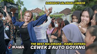 Cewek Lombok Ikut Berdesakan Joget Di Jalanan Bareng Nia Dirgha Musik Dangdut Jalanan Irama Dopang