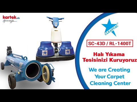 CLEANVAC RL1400T/42 CARPET WRINGING MACHINE video 3