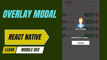 How to Build an Overlay Modal in React Native (Step-by-Step Guide! 2025)