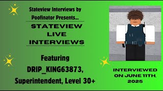 Stateview LIVE Interviews - DRIP_KING63873, SI