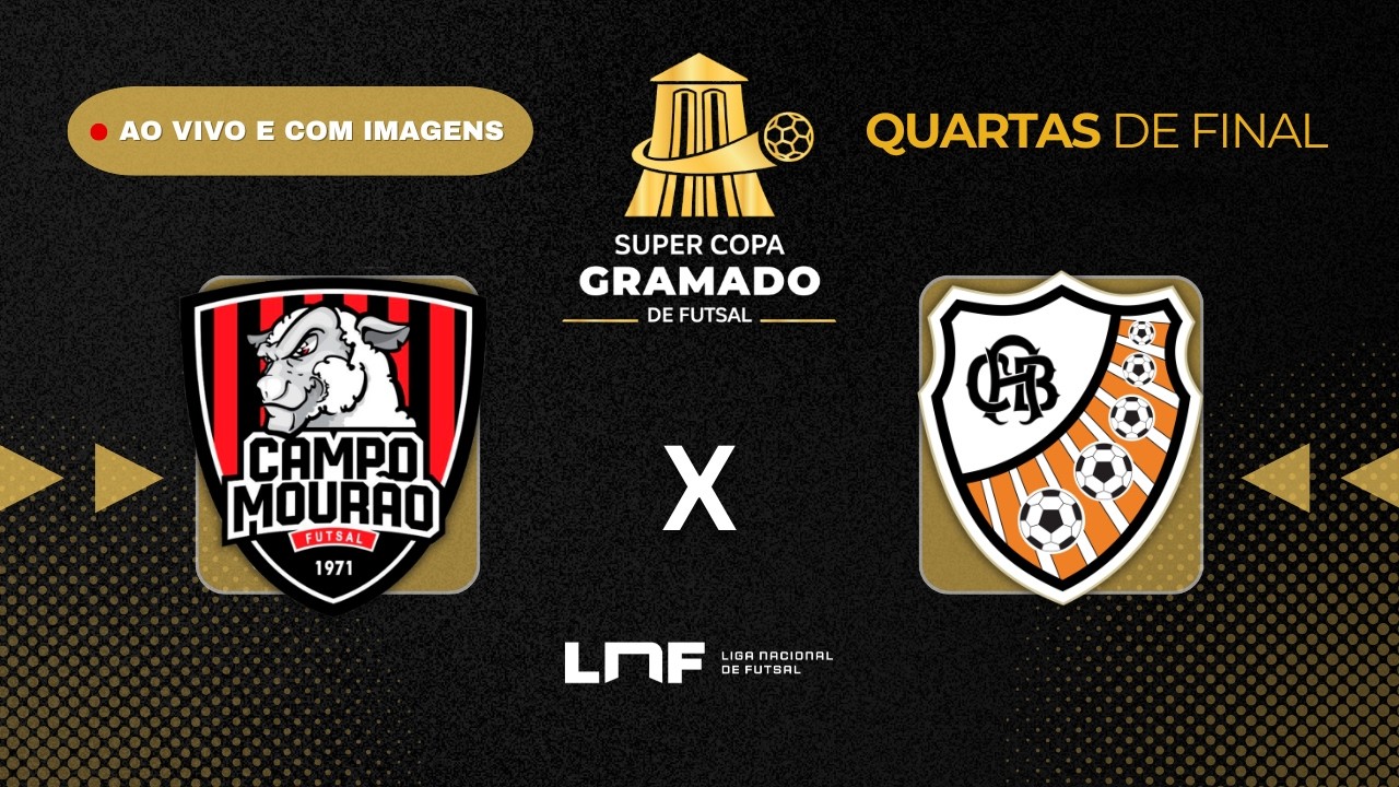 AO VIVO E COM IMAGENS | COPA GRAMADO 2026 | CAMPO MOURÃO x ACBF - Quartas de Final