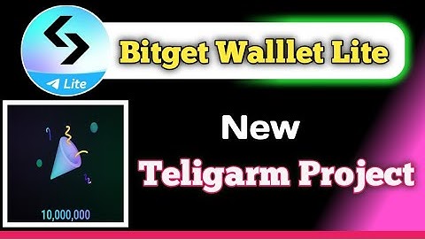 Bitget walllet Lite Teligarm Bot New project Teligarm Bot || Bitget  Airdrop free