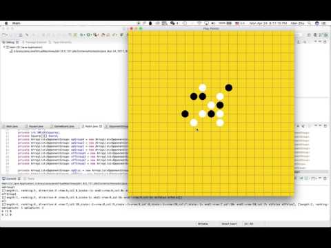 Java II Pente Alan show his computer move generator