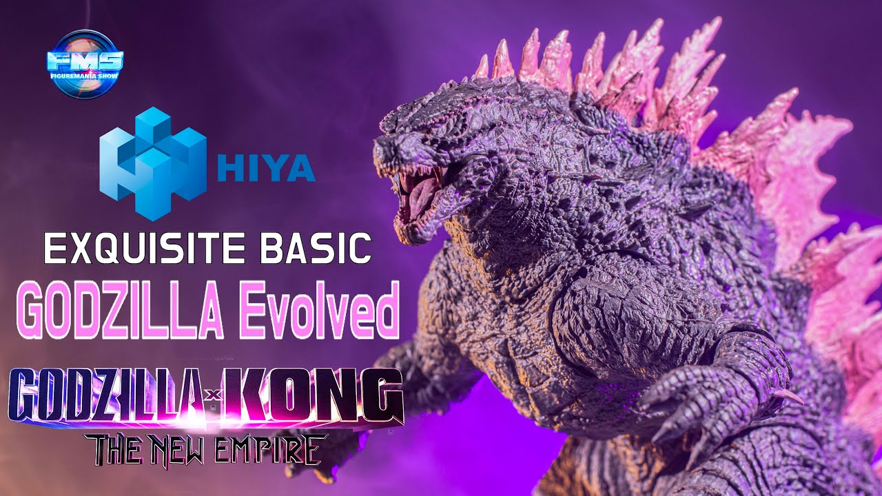 Hiya Toys Exquisite Basic GODZILLA EVOLVED Figure Review #godzilla