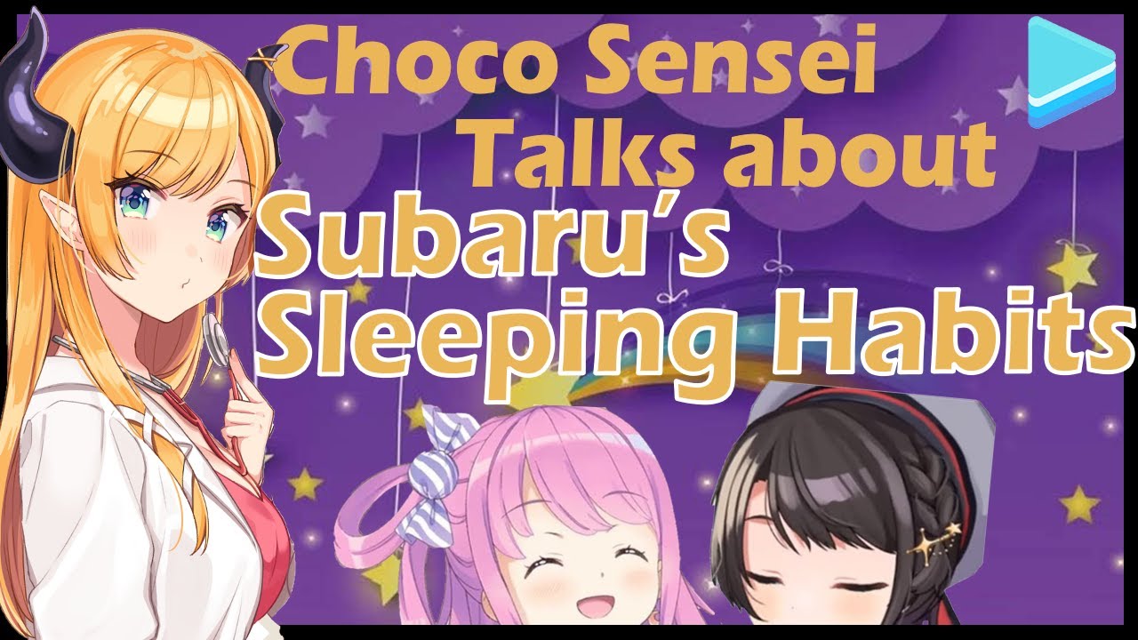 [Eng Sub] Choco sensei talking about the sleepover with Luna and Subaru