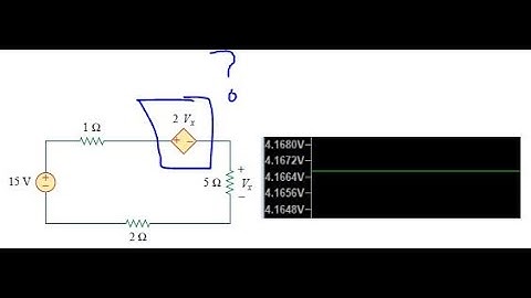 How to find voltage and current with dependent sources in Proteus (Voltage Controled Voltage Source)