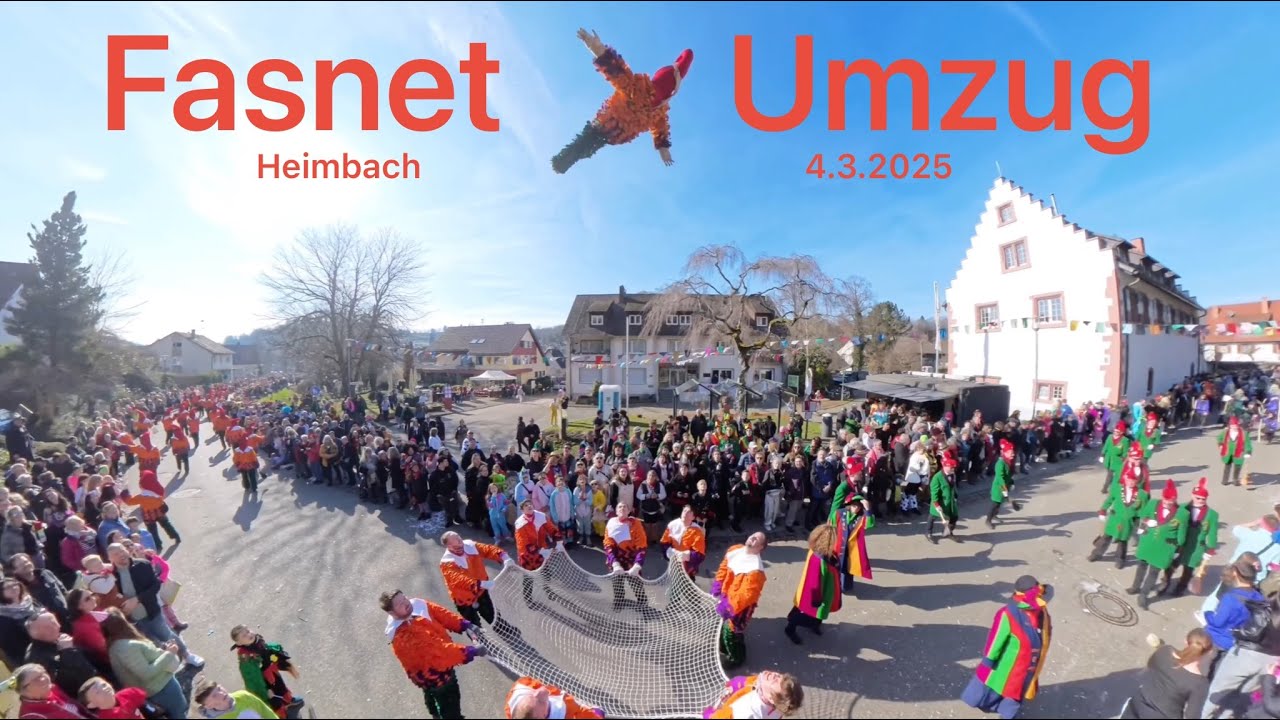 🎎👺 Fasnetzischdig-Umzug  - Heimbach 4.3.2025