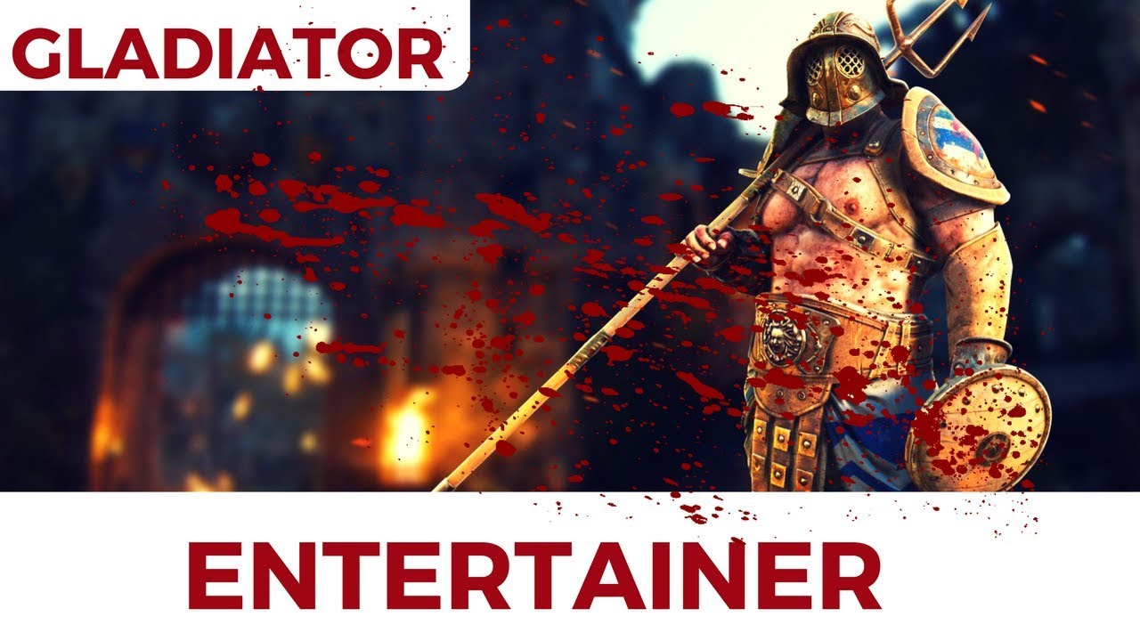 Gladiator Kill Montage - The Entertainer [For Honor] - YouTube