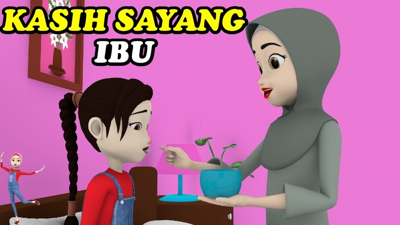 40 Gambar Kartun Kasih Sayang Ibu Background Phone Tips