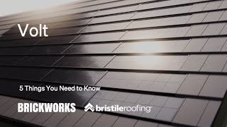 Volt - Solar Roof Tiles | 5 Things You Need to Know