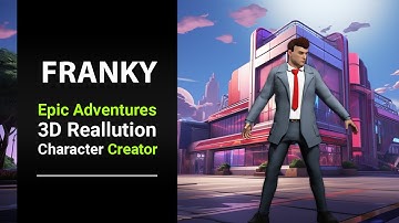The 3D Character Franky - The Ultimate Asset for Character Creator4 & Unreal Engine5 Projects