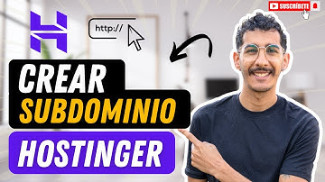 ✅ Cómo crear un SUBDOMINIO en HOSTINGER | Tutorial Sencillo