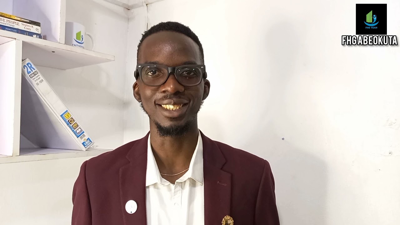 FHG OPPORTUNITY (Testimony Time) with Ibidapo Tobiloba A Student and now a Sapphire Director.