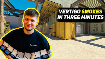 CS2 Vertigo -The Most Important Smokes In Three Minutes