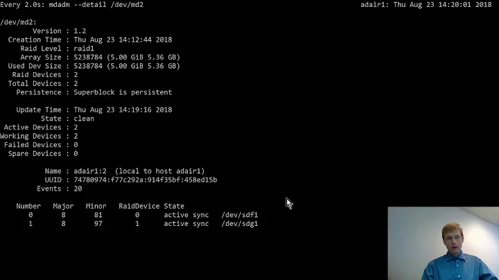 Linux Server Storage management with MD/RAID and LVM