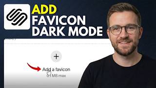 How to add a favicon to Squarespace including dark mode (Step By Step 2026)