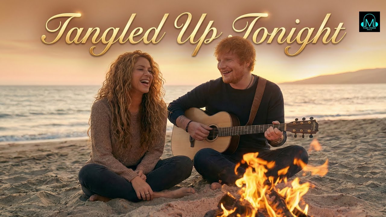 Tangled Up Tonight | Romantic Acoustic Duet | Ed Sheeran & Shakira | Tune Verse