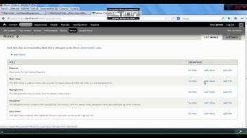 Step 2  Configure menu