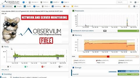 Monitoring Network Dan Server Menggunakan Observium Di Ubuntu 20.04 FREE