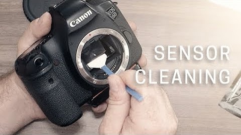 How To Easily Clean Your Cameras Sensor Using Wet Swabs