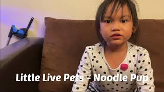 noodle puppy little live pets
