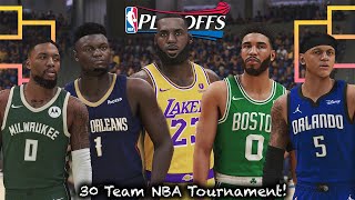 I Put Every NBA Team Into the Playoffs! (2K24 Simulation)