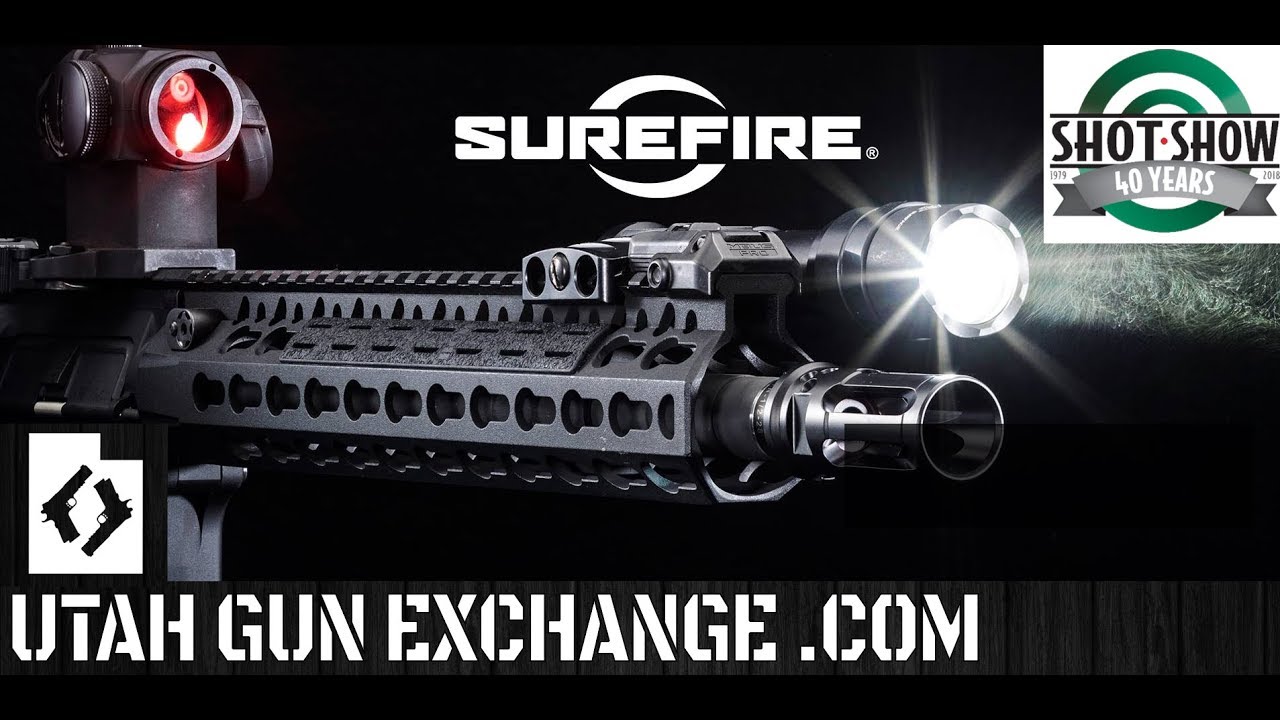 SHOT Show - 2018 Surefire Booth Walkthrough & NEW X Series! las vegas strip map