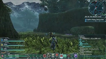 [PSO2β] CBT Force gameplay  ©SEGA