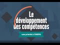 Le dveloppement des comptences une priorit  linspq