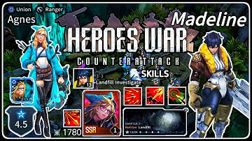 UNLOCKING NEW CHAPTER NETRIAN LANDFILL - HEROES WAR: COUNTERATTACK - ANDROID GAMEPLAY PART 6