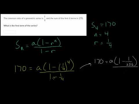 Geometric Series Formula: Challenge Problem