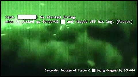 SCP DOCS - SCP-096 Retrieval Incident #096-1-A  CLASSIFIED INFORMATION. AUTHORIZED PERSONNEL ONLY.