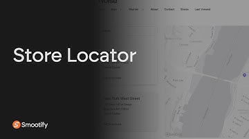 Store Locator | Webflow & Shopify, connected! Smootify.io