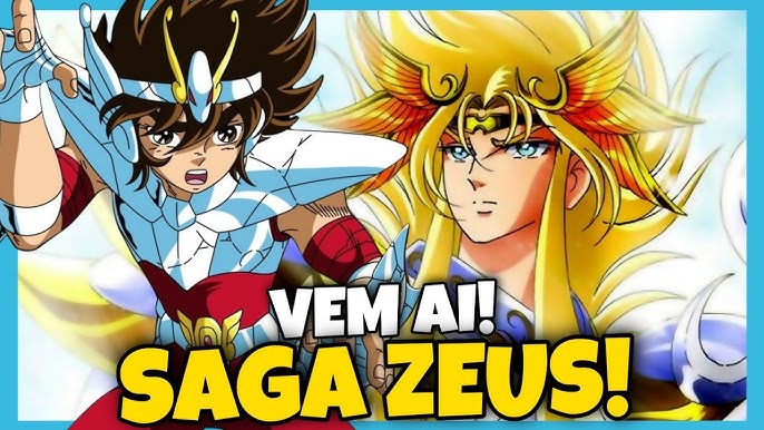 SAGA DE ZEUS DE CAVALEIROS DO ZODÍACO CONFIRMADA PARA 2022