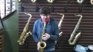 Early  Selmer Super Balanced Action Alto Sax, Serial #35845
