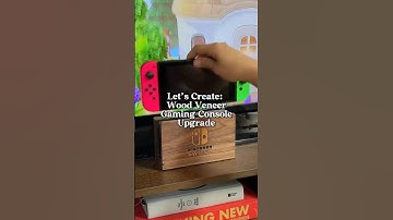 Let’s Create: Wood Veneer Gaming Console Upgrade with @KateHickmanArt #nintendo