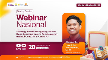 H2: Webinar Strategi Mengintegrasikan Deep Learning dalam Pembelajaran melalui ChatGPT & Canva AI