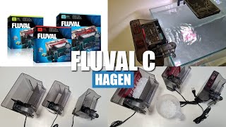 Hagen Fluval C2 C3 C4 Filtry Kaskadowe Unboxing & Test