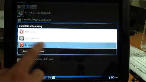 review android on HP touchpad ( alpha version by Cyanogenmod)